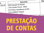 54ª PRESTAÇÃO DE CONTAS: JULHO/2019.