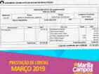 61ª e 62ª PRESTAÇÃO DE CONTAS DA DEPUTADA MARÍLIA CAMPOS.