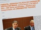 5.Minas nunca teve déficit zero. Dívida cresceu de R$ 34,700 bilhões para R$ 93,730 bilhões nos governos do PSDB