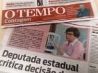 Entrevista concedida ao Jornal O Tempo Contagem - 17 de junho de 2016