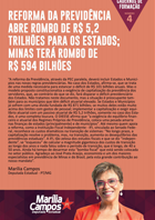 Reforma da Previdência abre rombo de R$ 5,2 trilhões para os estados. Minas terá rombo de 594 Bilhõe